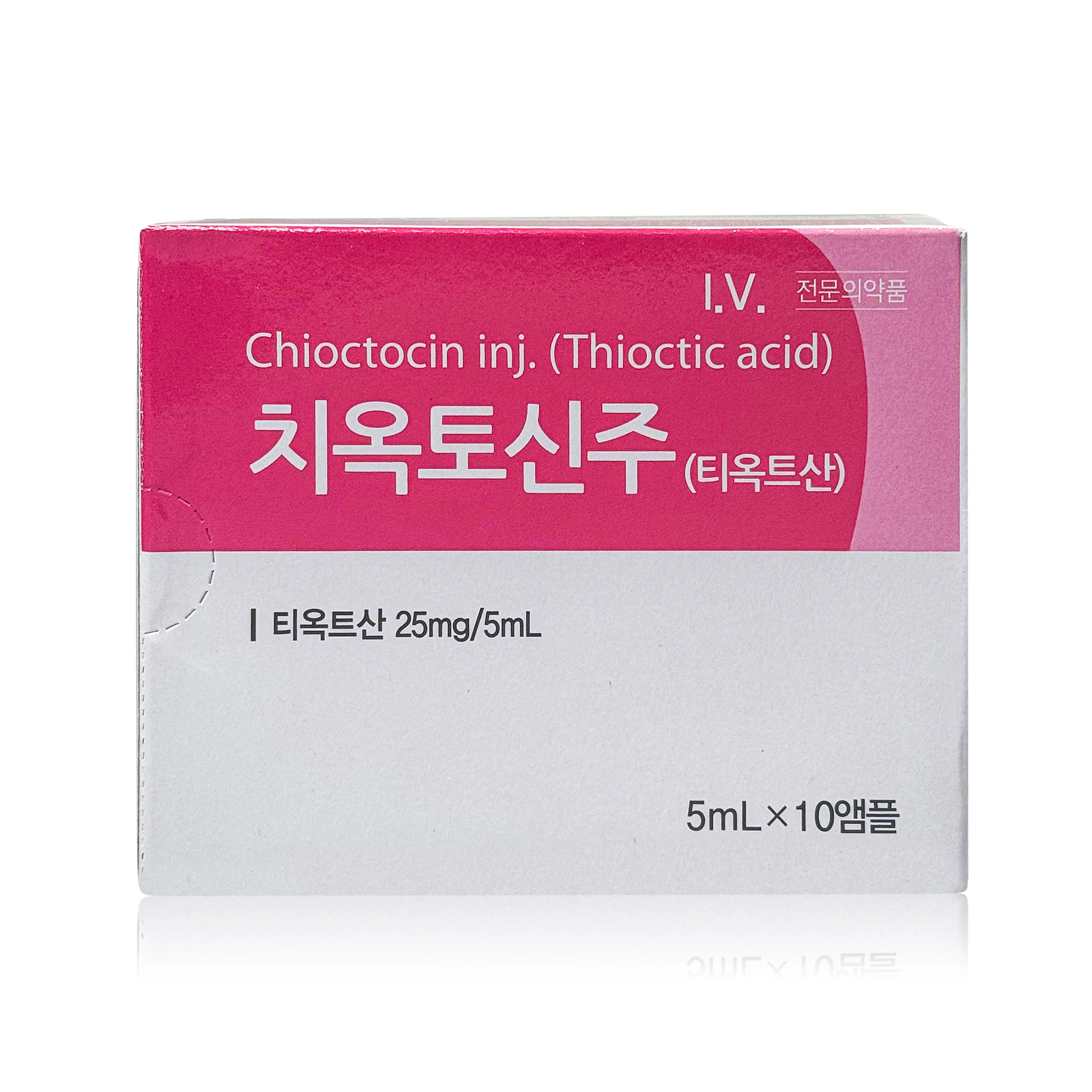 Chioctocin Inj (Thioctic acid) - 25mg(10x5ml)