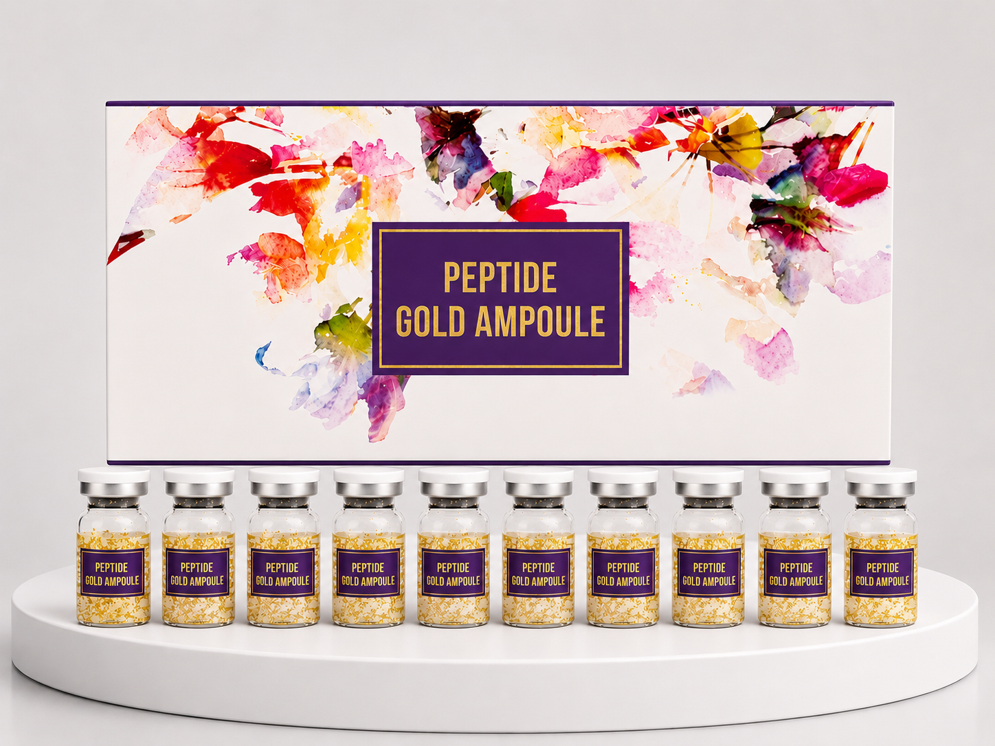 Peptide Gold Ampoule (10x5ml) Micro-needling