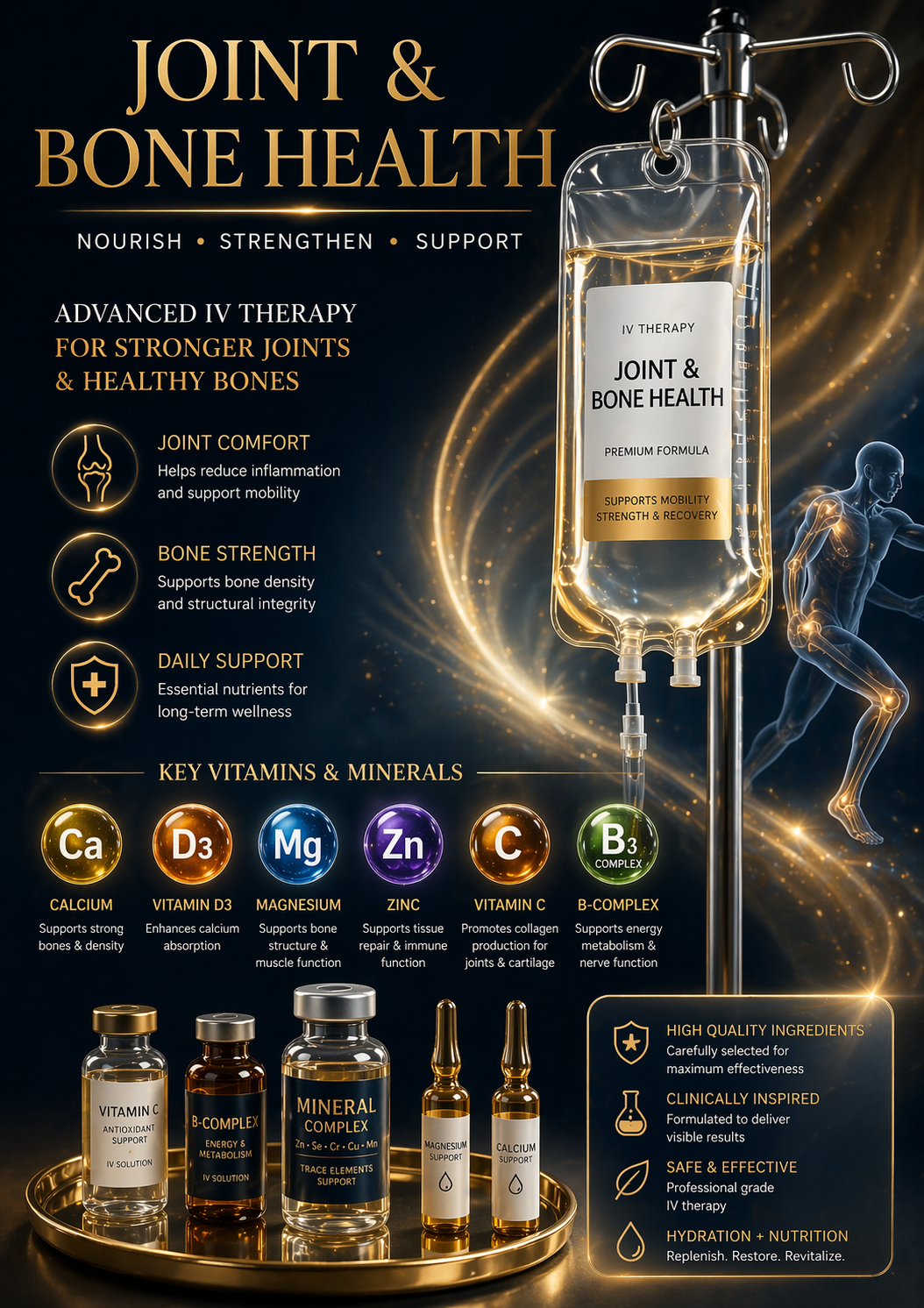 Joint & Bone Health Supportive ( IV Drip)