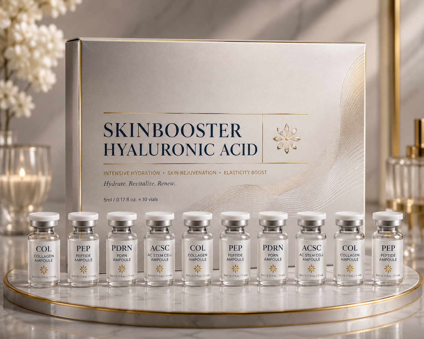 Hyaluronic Acid (10x5ml) Micro-needling